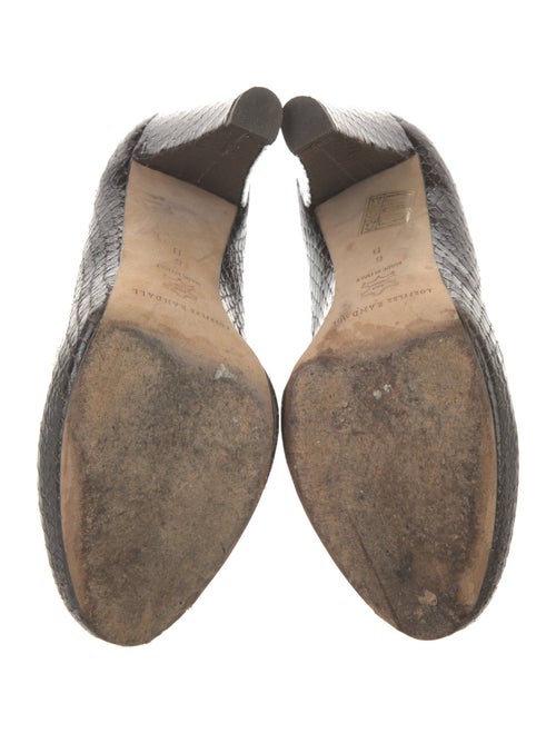Loeffler Randall Snakeskin Pumps