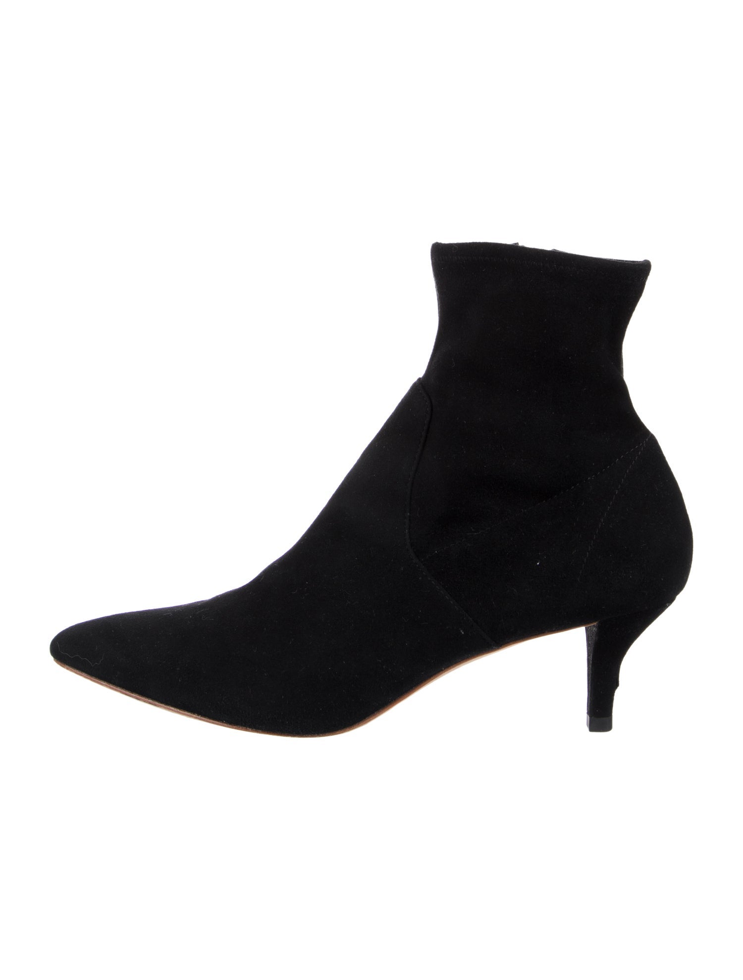 Loeffler Randall Suede Sock Boots