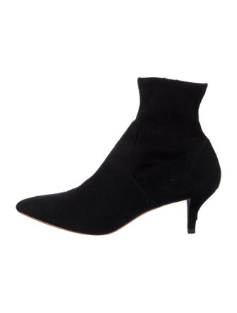 Loeffler Randall Suede Sock Boots