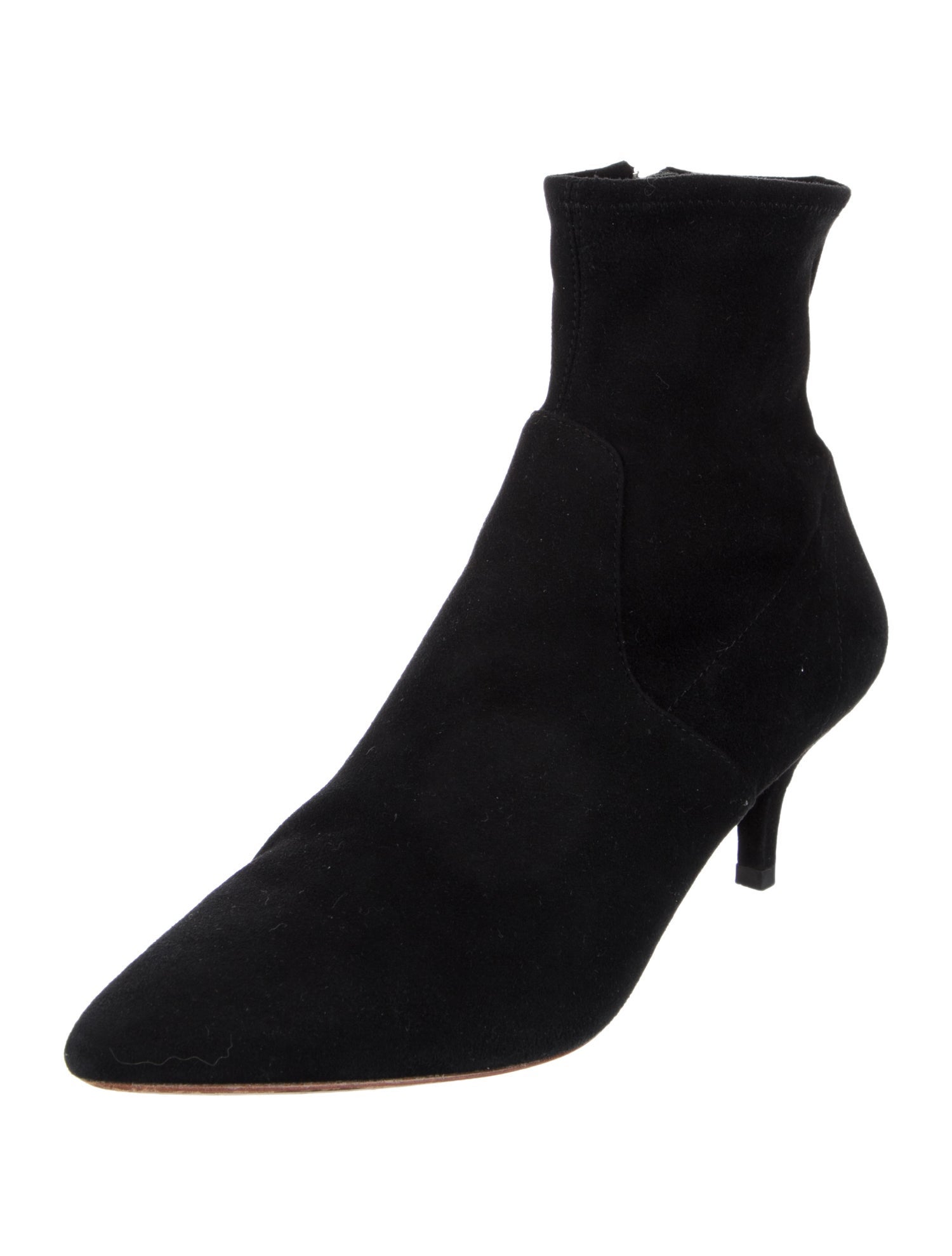 Loeffler Randall Suede Sock Boots