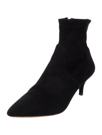 Loeffler Randall Suede Sock Boots