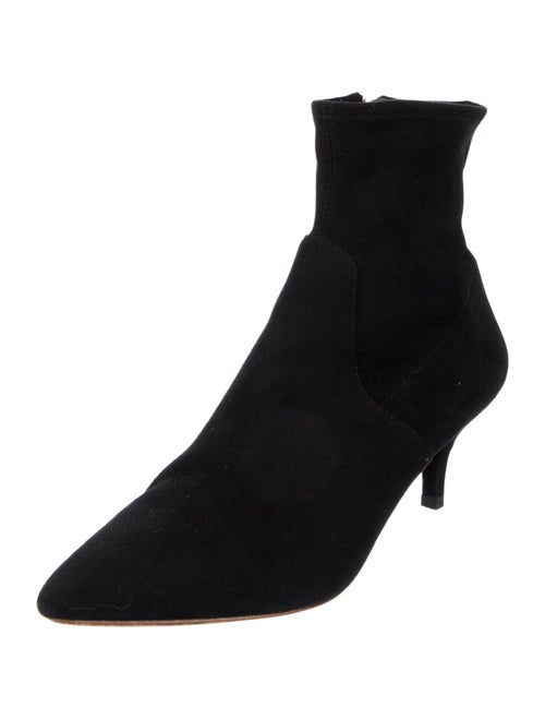 Loeffler Randall Suede Sock Boots