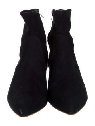 Loeffler Randall Suede Sock Boots