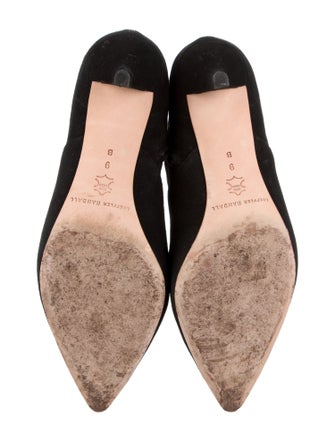 Loeffler Randall Suede Sock Boots