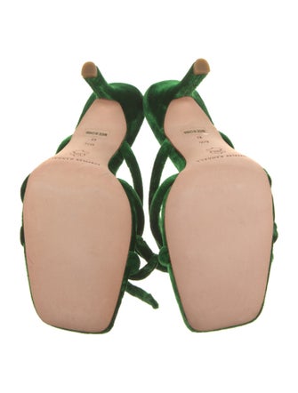 Loeffler Randall Velvet Slides