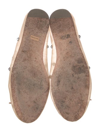 Loeffler Randall Mesh Crystal Embellishments Mary Jane Flats