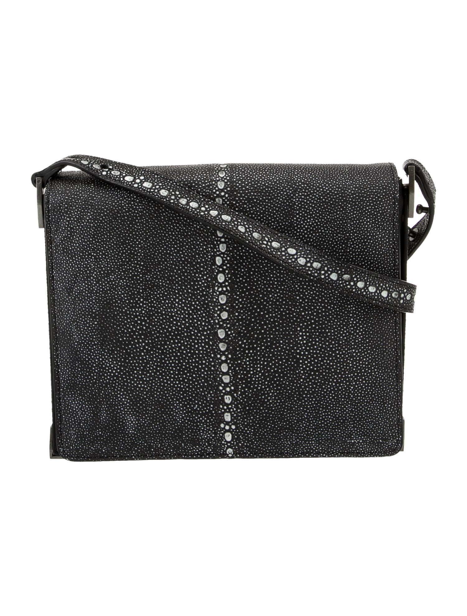 Loeffler Randall Leather Messenger Bag