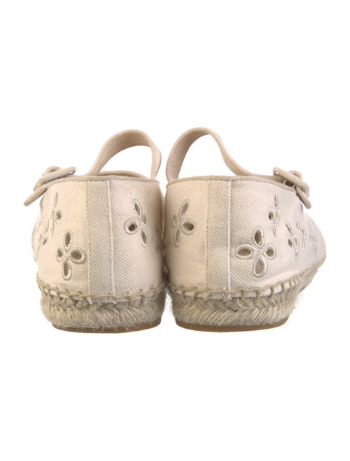 Loeffler Randall Canvas Mary Jane Flats