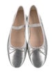 Loeffler Randall Leather Bow Accents Ballet Flats