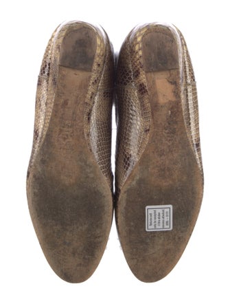 Loeffler Randall Patent Leather Animal Print Boots