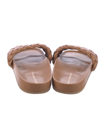 Loeffler Randall Leather Slides