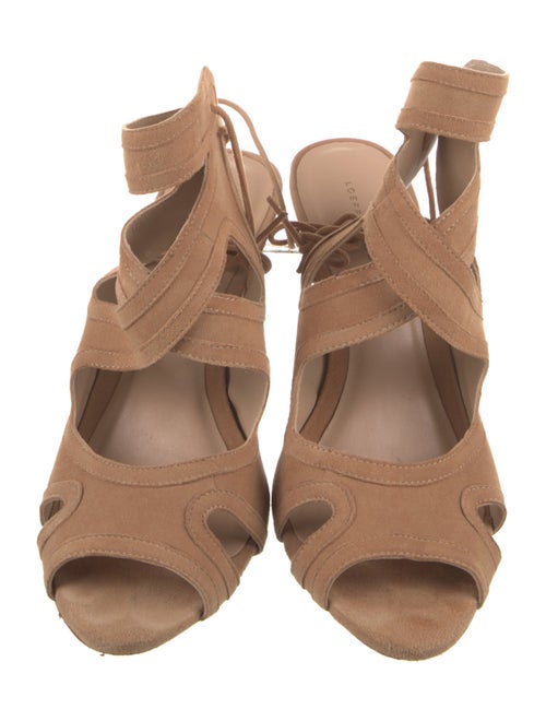 Loeffler Randall Suede Gladiator Sandals