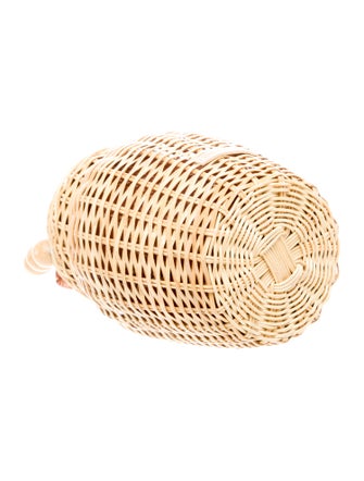 Loeffler Randall Straw Evening Bag