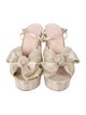 Loeffler Randall Bow Accents Sandals