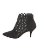 Loeffler Randall Suede Cutout Accent Boots