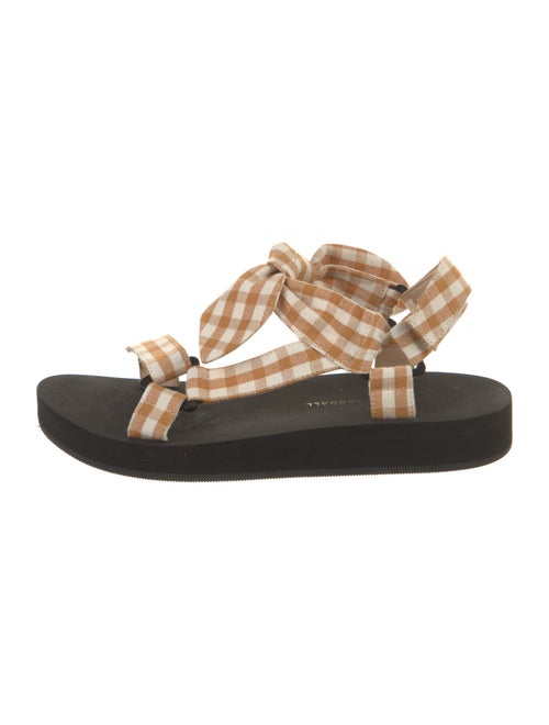 Loeffler Randall Canvas Printed Sandals