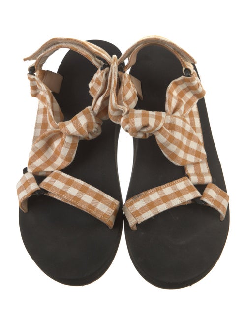 Loeffler Randall Canvas Printed Sandals