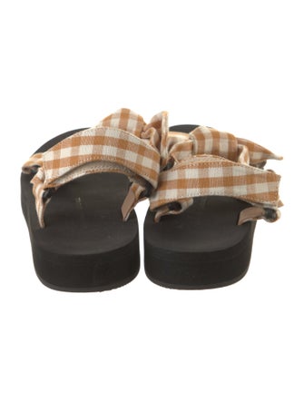 Loeffler Randall Canvas Printed Sandals