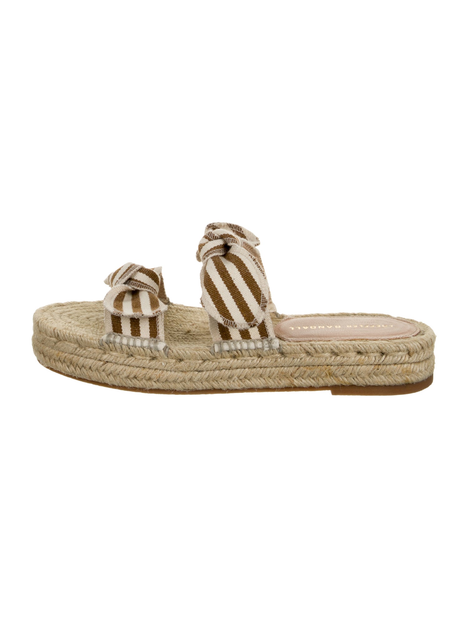 Loeffler Randall Jute Striped Espadrilles