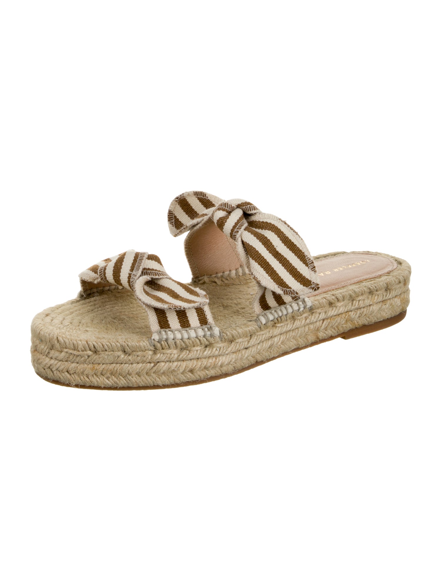 Loeffler Randall Jute Striped Espadrilles