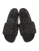 Loeffler Randall Leather Braided Accents Slides