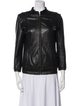 Loeffler Randall Leather Biker Jacket