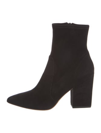 Loeffler Randall Suede Sock Boots