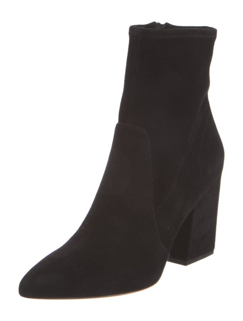 Loeffler Randall Suede Sock Boots