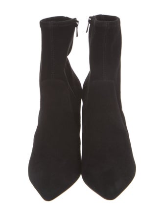 Loeffler Randall Suede Sock Boots
