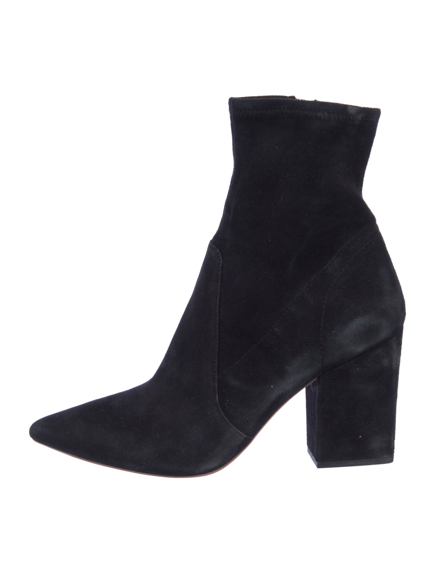 Loeffler Randall Suede Sock Boots
