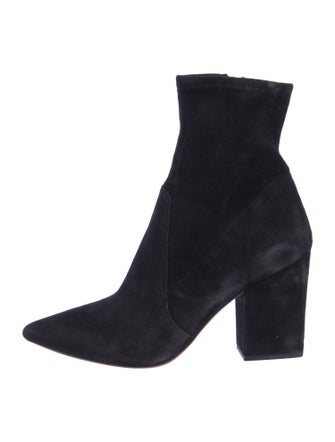 Loeffler Randall Suede Sock Boots