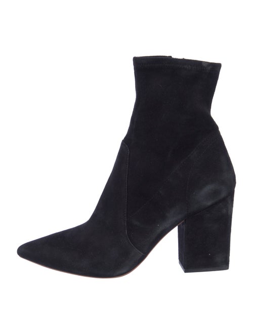 Loeffler Randall Suede Sock Boots