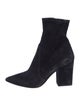 Loeffler Randall Suede Sock Boots