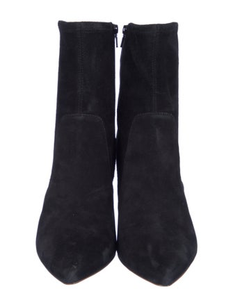 Loeffler Randall Suede Sock Boots