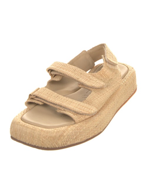 Loeffler Randall Straw Sandals