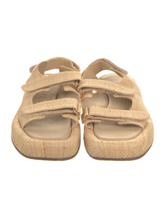 Loeffler Randall Straw Sandals