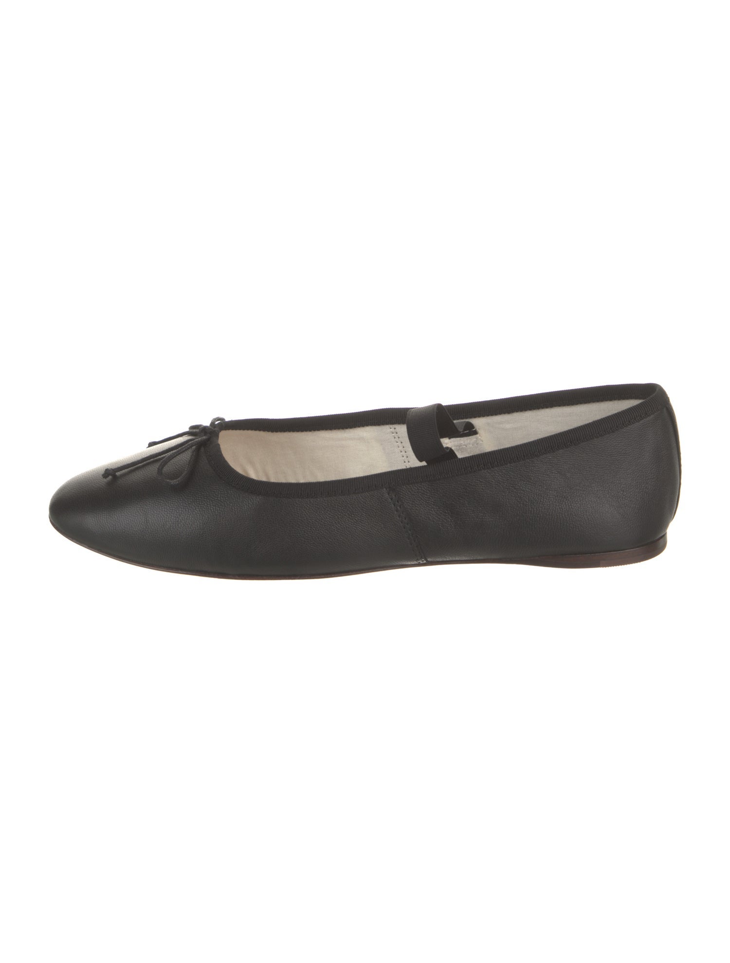 Loeffler Randall Leather Bow Accents Ballet Flats w/ Tags