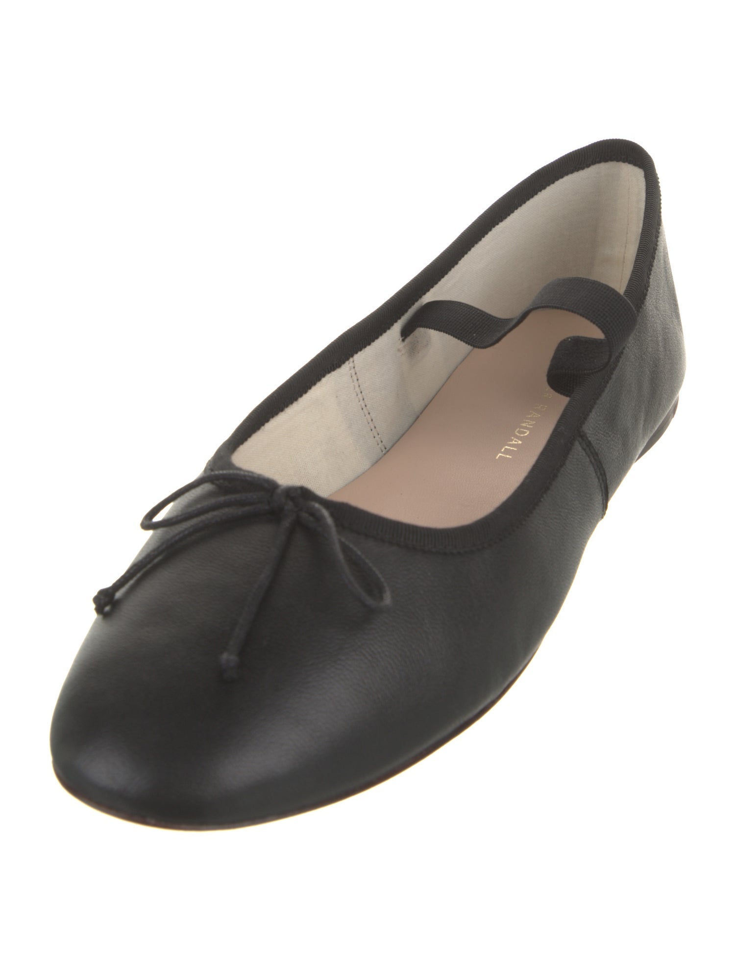 Loeffler Randall Leather Bow Accents Ballet Flats w/ Tags