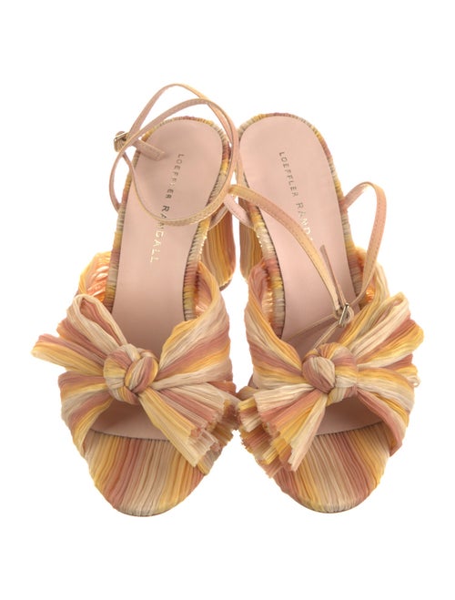 Loeffler Randall Bow Accents Sandals