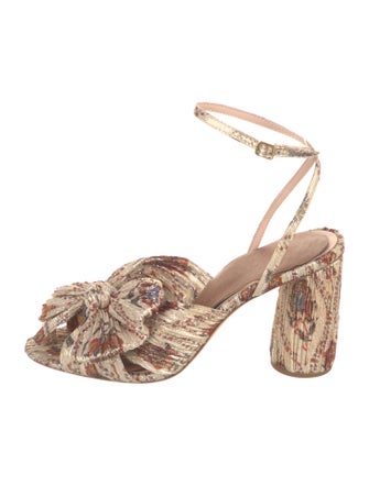 Loeffler Randall Bow Accents Sandals