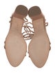 Loeffler Randall Leather Scalloped Accent Sandals