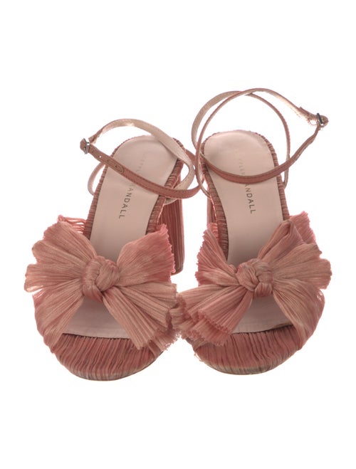 Loeffler Randall Bow Accents Slingback Sandals