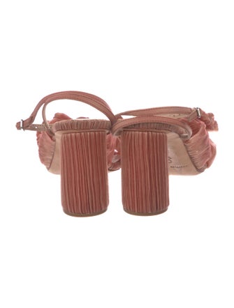 Loeffler Randall Bow Accents Slingback Sandals