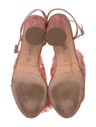 Loeffler Randall Bow Accents Slingback Sandals