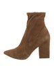 Loeffler Randall Suede Sock Boots