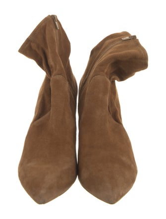 Loeffler Randall Suede Sock Boots