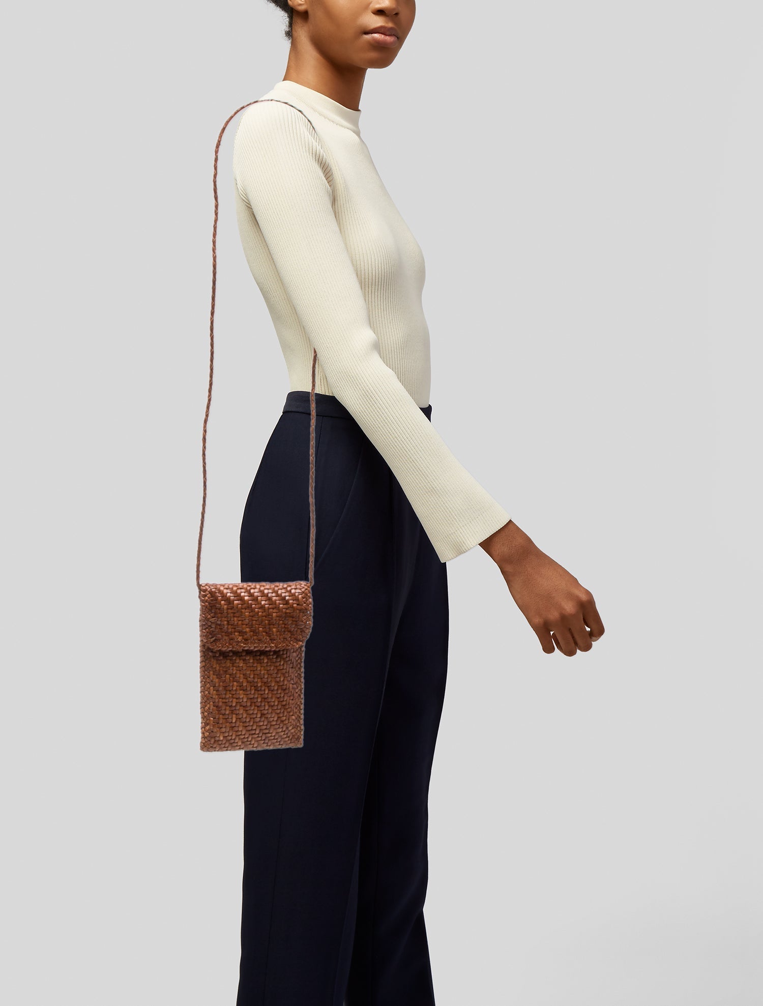 Loeffler Randall Leather Bucket Bag w/ Tags