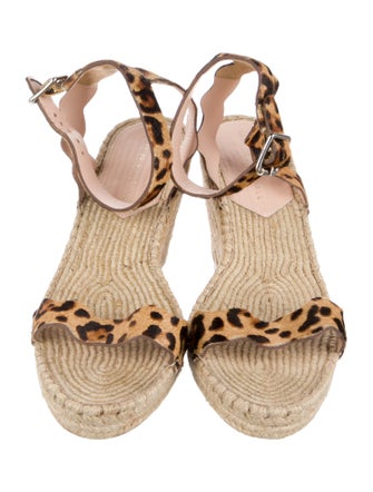 Loeffler Randall Ponyhair Animal Print Espadrilles