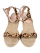 Loeffler Randall Ponyhair Animal Print Espadrilles