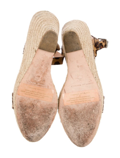 Loeffler Randall Ponyhair Animal Print Espadrilles